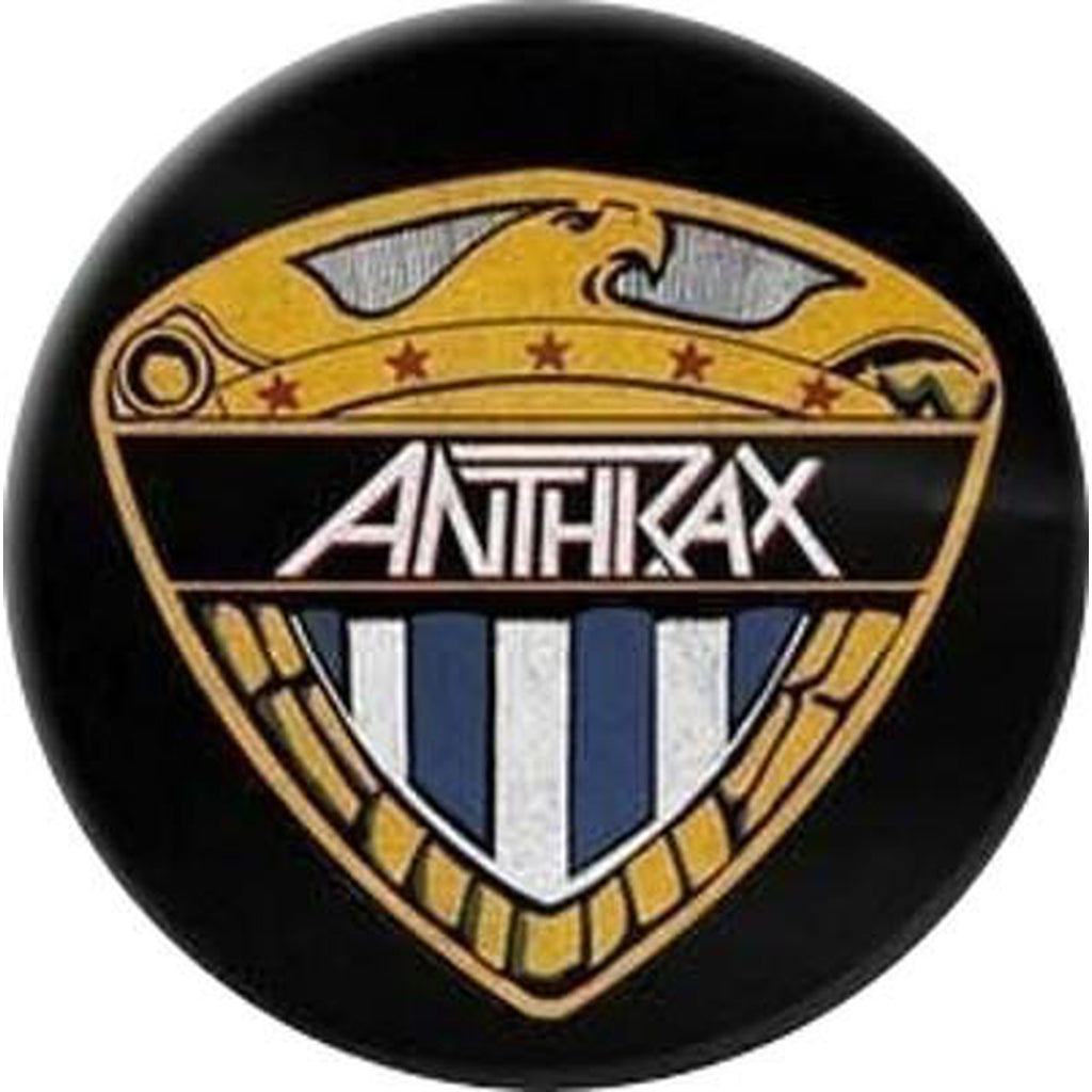 Anthrax - Shield Rintanappi / Button Badge 25 mm - Hoopee.fi