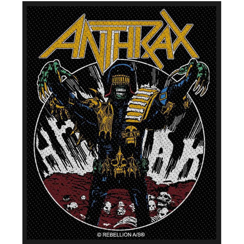 Anthrax - Judge Death hihamerkki - Hoopee.fi
