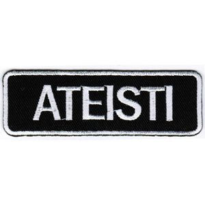 Ateisti kangasmerkki - Hoopee.fi