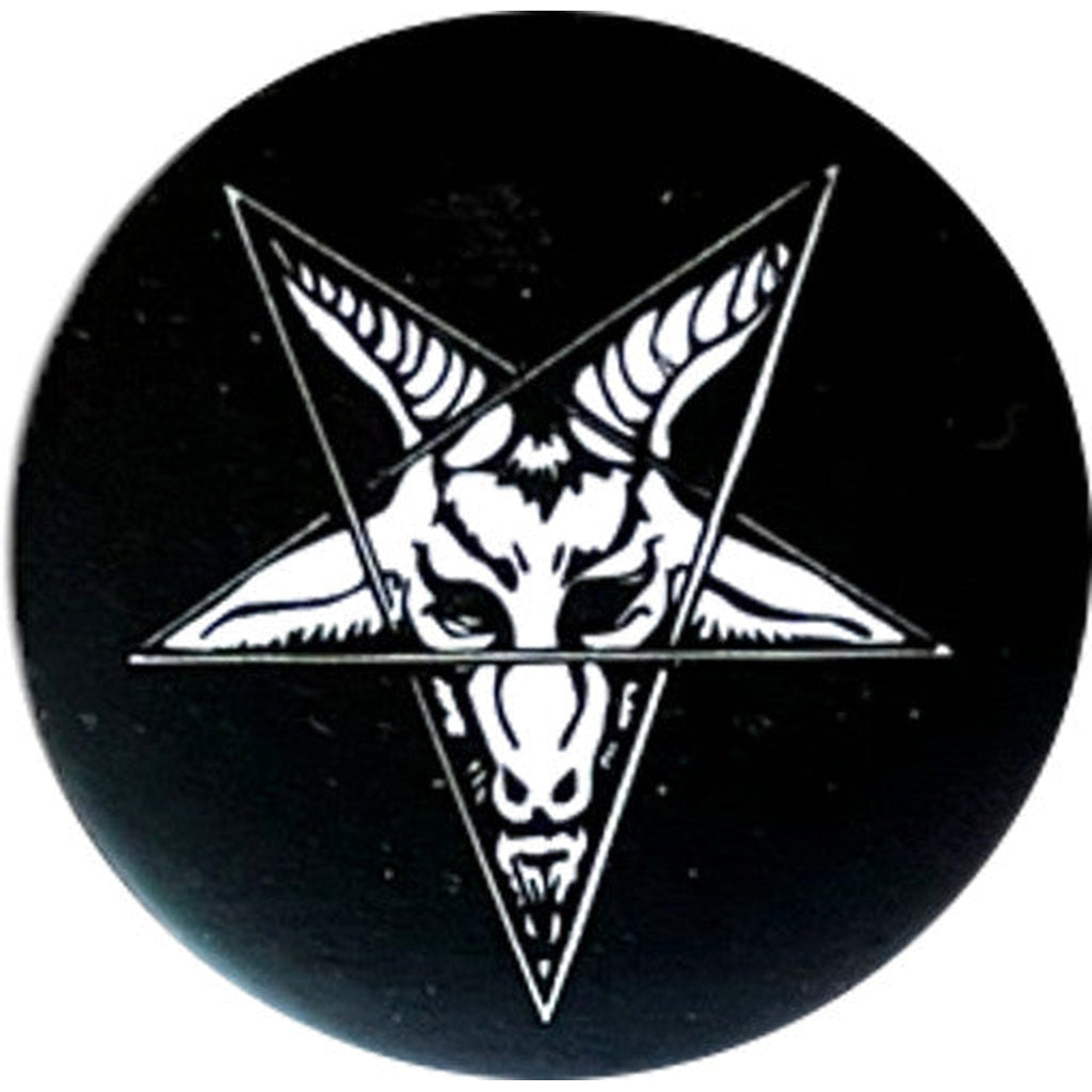 Baphomet black iso rintanappi - Hoopee.fi