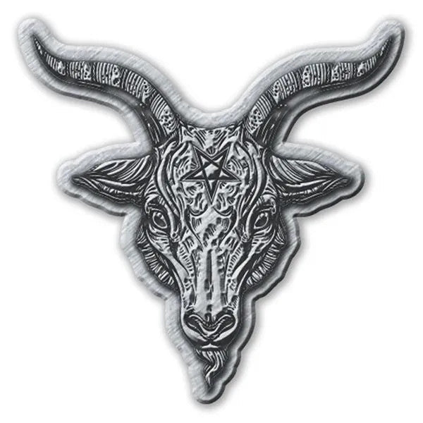 Baphomet metallinen pinssi - Hoopee.fi