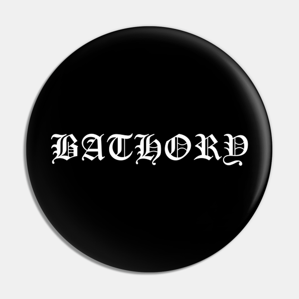 Bathory - Logo ISO rintanappi - Hoopee.fi