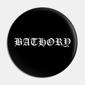 Bathory - Logo ISO rintanappi - Hoopee.fi