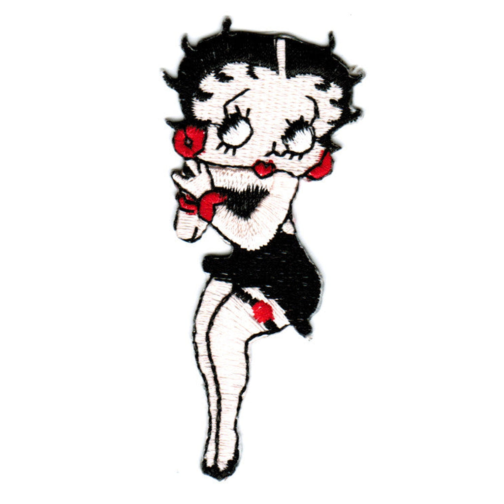 Betty Boop - Legs kangasmerkki - Hoopee.fi
