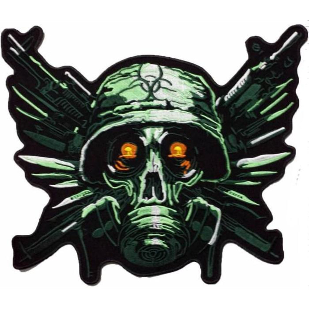 Biohazard gasmask selkämerkki - Hoopee.fi