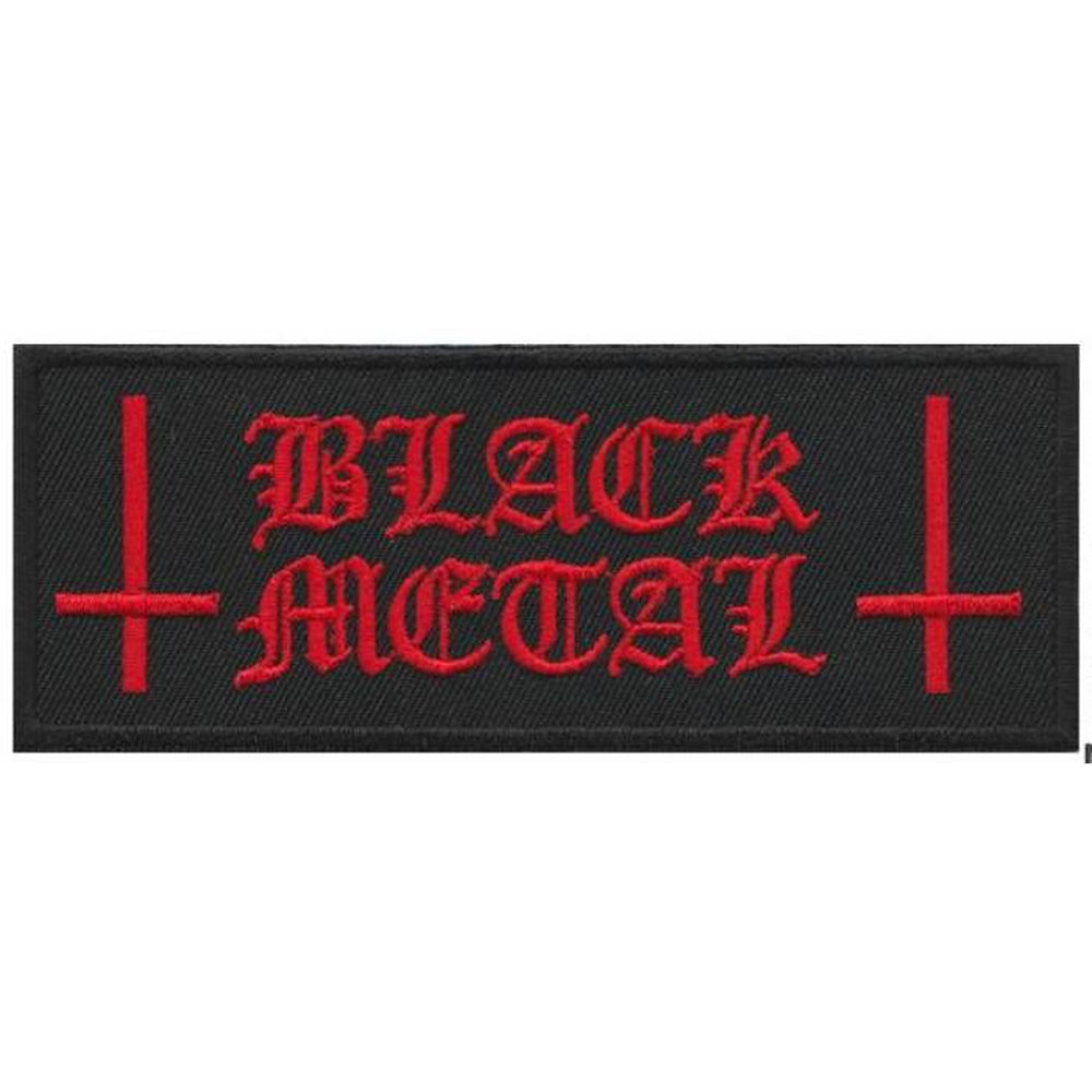 Black metal kangasmerkki - Hoopee.fi