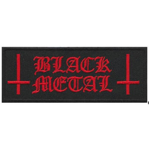 Black metal kangasmerkki - Hoopee.fi