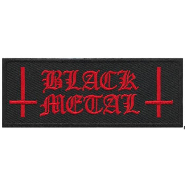 Black metal kangasmerkki - Hoopee.fi