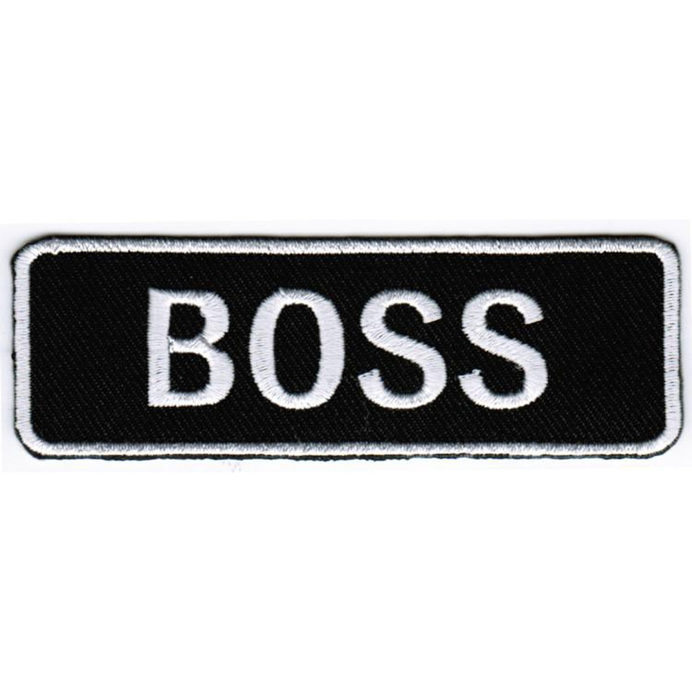 Boss hihamerkki 3×9 cm - Hoopee.fi