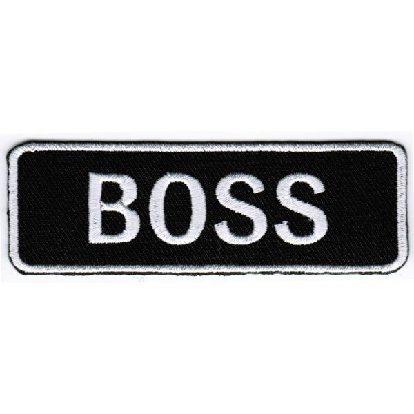 Boss hihamerkki 3×9 cm - Hoopee.fi