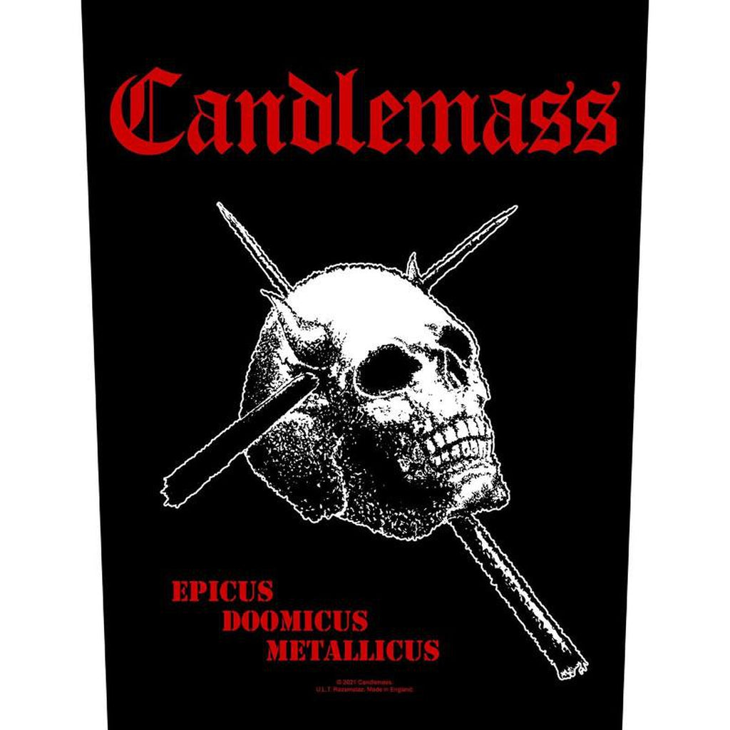 Candlemass - Epicus doomicus metallicus selkämerkki - Hoopee.fi