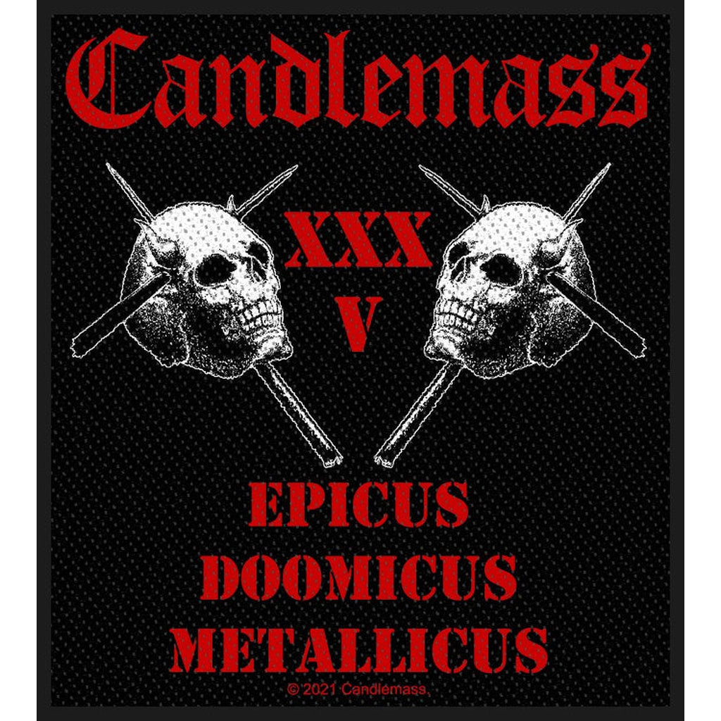 Candlemass - 35th anniversary hihamerkki - Hoopee.fi