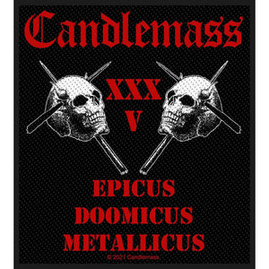 Candlemass - 35th anniversary hihamerkki - Hoopee.fi
