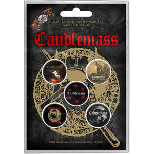 Candlemass rintanappisetti - Hoopee.fi