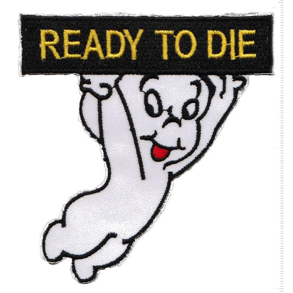 Casper the Friendly Ghost - Brodeerattu Kangasmerkki / Patch 9 cm - Hoopee.fi