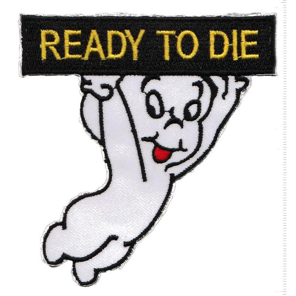 Casper the Friendly Ghost - Brodeerattu Kangasmerkki / Patch 9 cm - Hoopee.fi