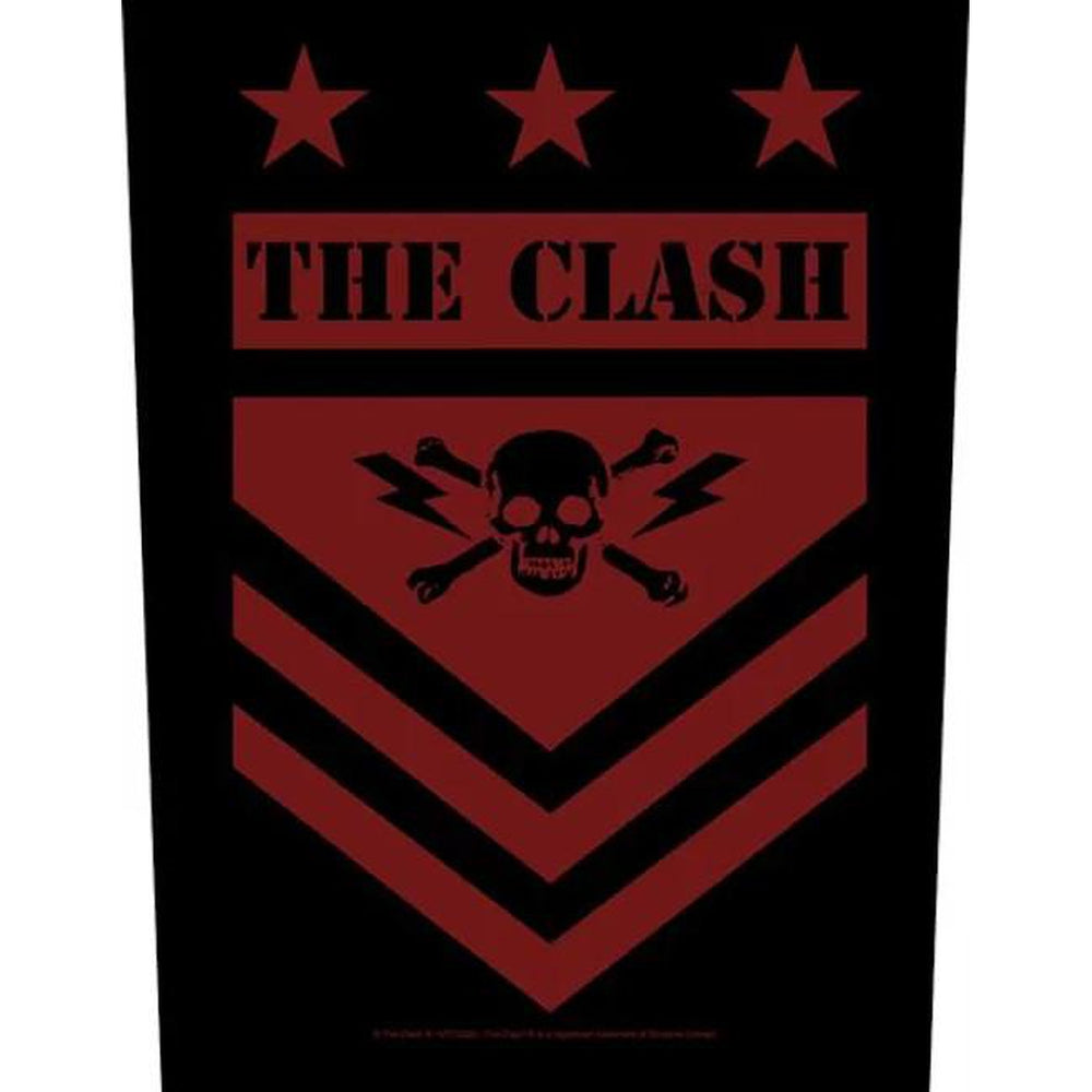 Clash - Military shield selkämerkki - Hoopee.fi