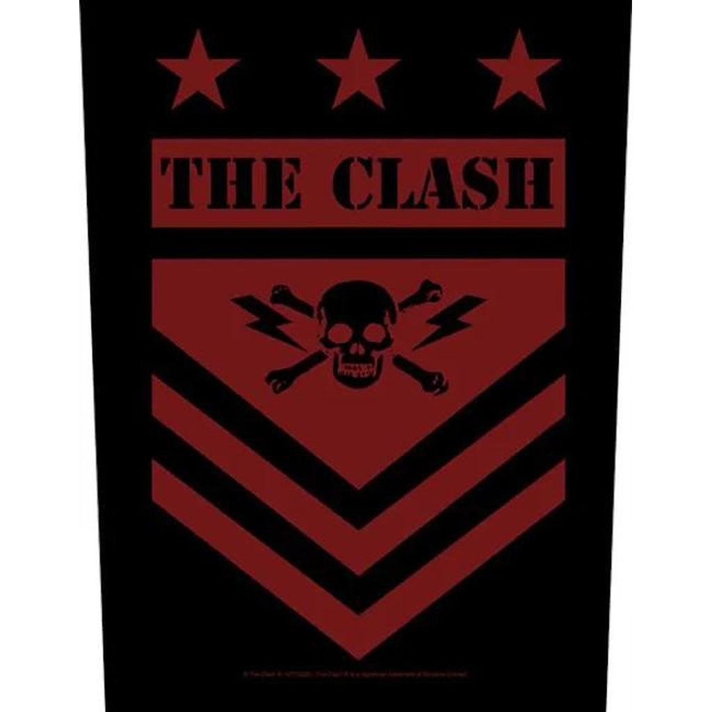 Clash - Military shield selkämerkki - Hoopee.fi