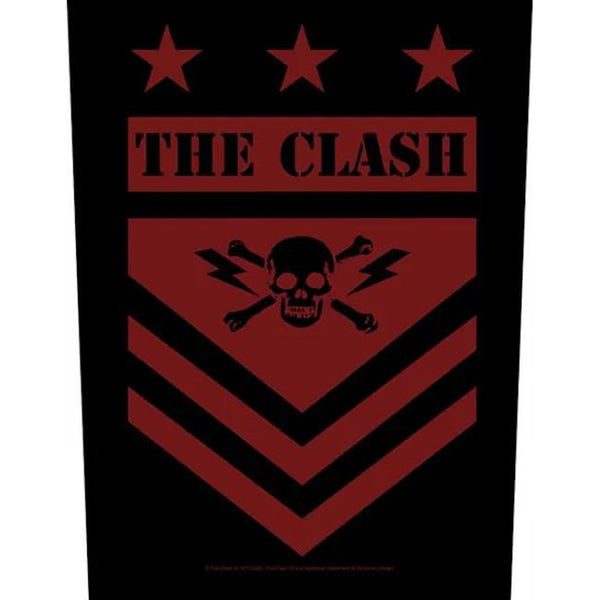 Clash - Military shield selkämerkki - Hoopee.fi