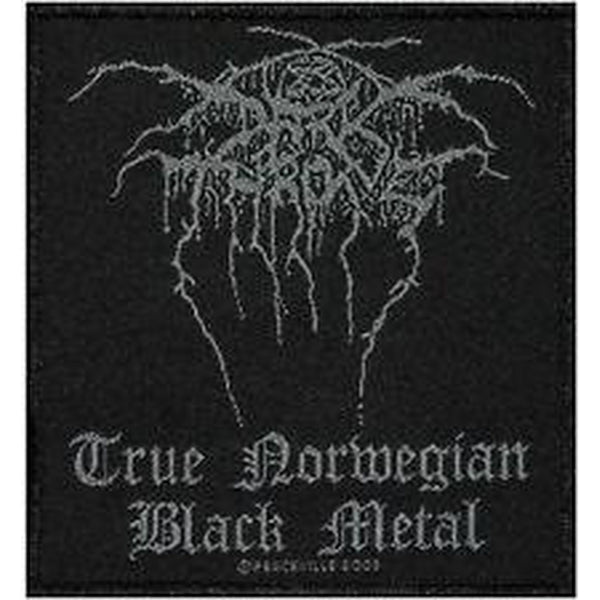 Darkthrone - True Norwegian Black Metal Hihamerkki / Patch 10 cm - Hoopee.fi