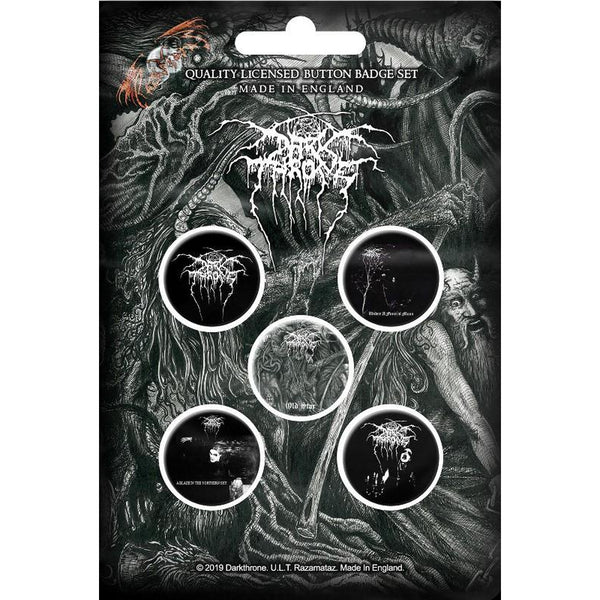 Darkthrone rintanappisetti - Hoopee.fi