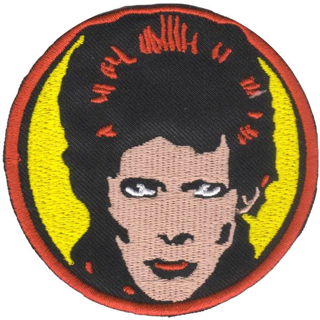 David Bowie Hihamerkki - Kangasmerkki 7,5 cm - Hoopee.fi