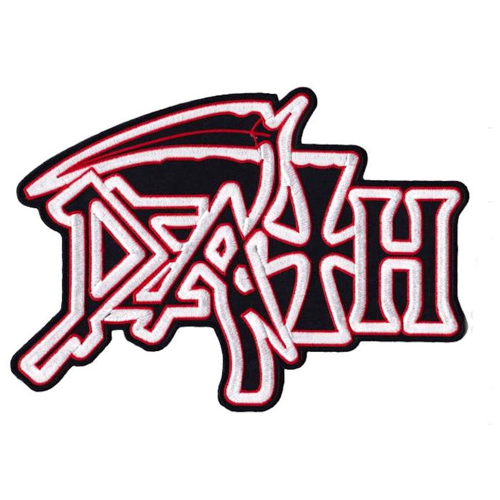 Death - Logo brodeerattu selkämerkki - Hoopee.fi