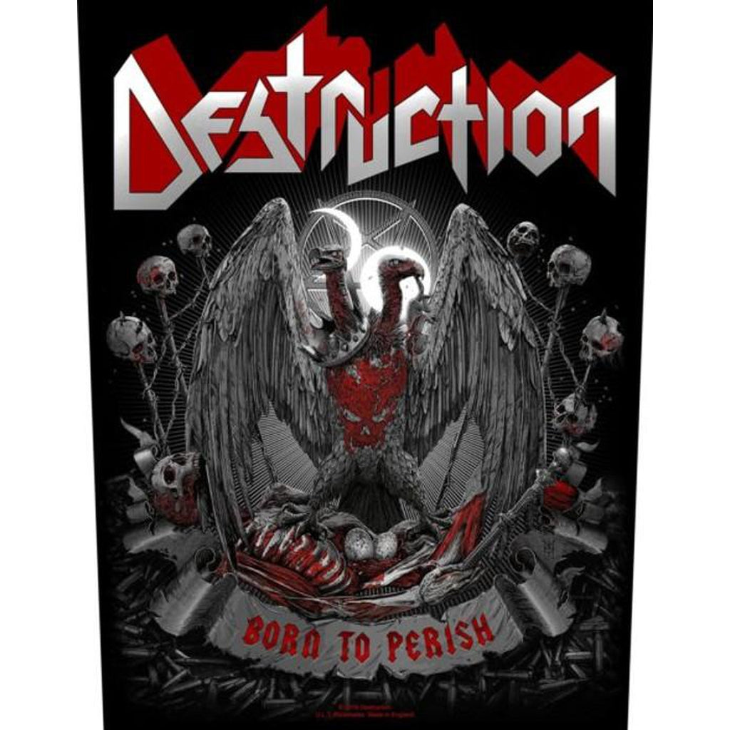 Destruction - Born to perish selkämerkki - Hoopee.fi