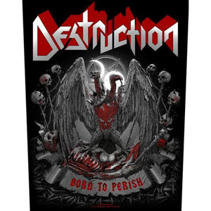 Destruction - Born to perish selkämerkki - Hoopee.fi