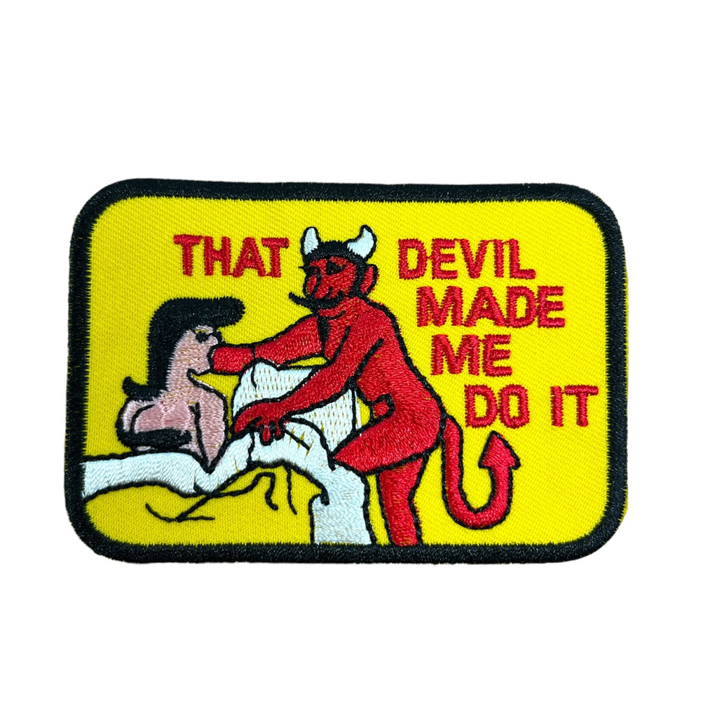 Devil made me do it hihamerkki - Hoopee.fi