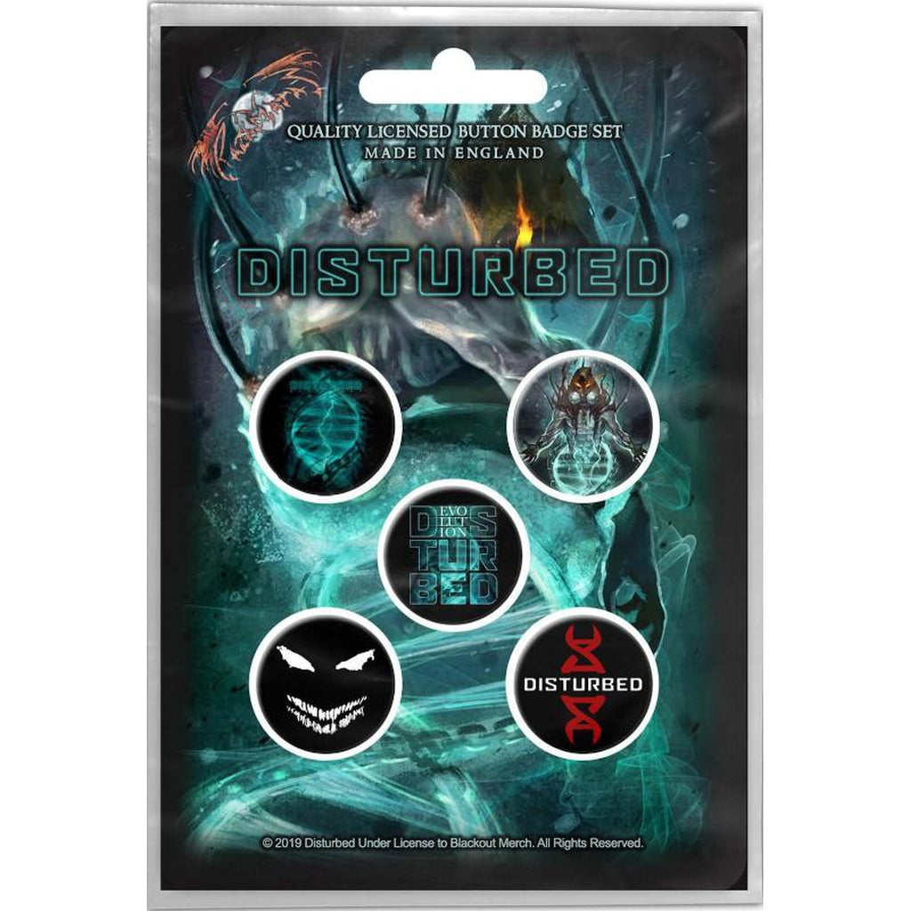 Disturbed rintanappisetti - Hoopee.fi