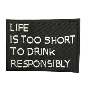 Drink responsibly hihamerkki - Hoopee.fi