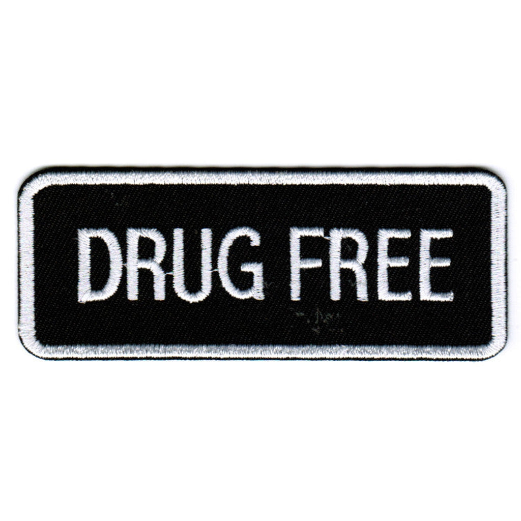 Drug Free kangasmerkki - Hoopee.fi