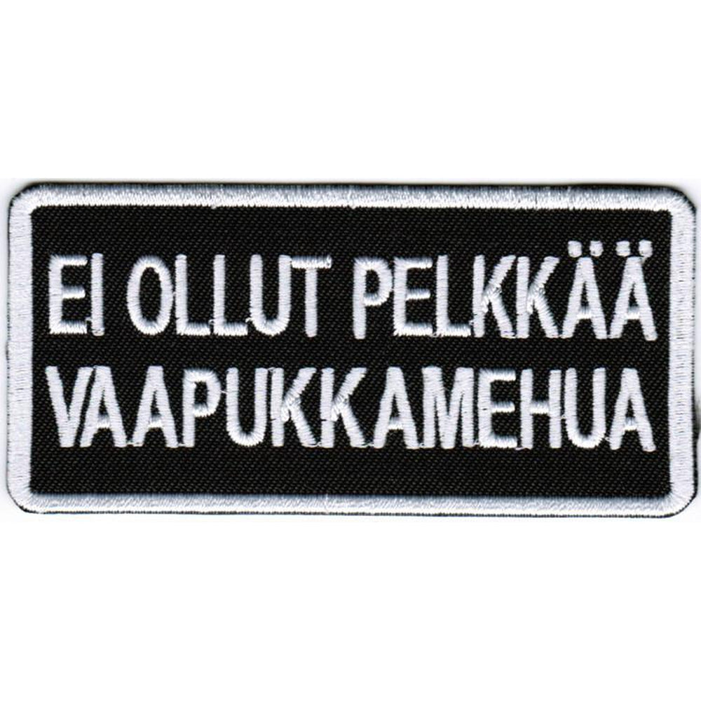 Ei vaapukkamehua haalarimerkki - Hoopee.fi