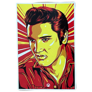 Elvis - Face tarra - Hoopee.fi