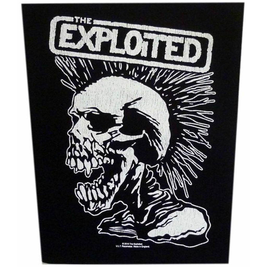 Exploited - Mohican selkämerkki - Hoopee.fi