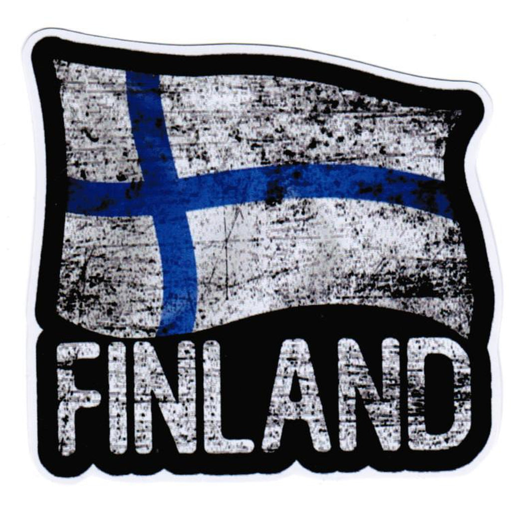 Finland flag tarra - Hoopee.fi