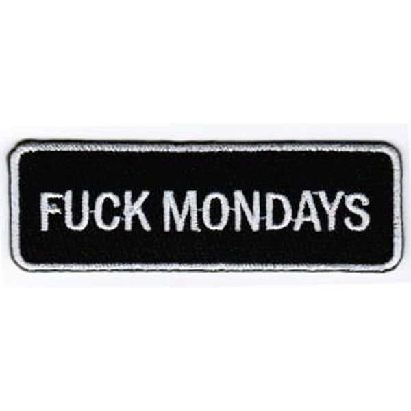 Fuck Mondays hihamerkki - Hoopee.fi