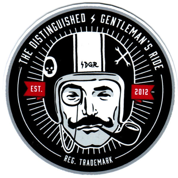 Gentleman's Ride - Vinyylitarra / Sticker 10 cm - Hoopee.fi