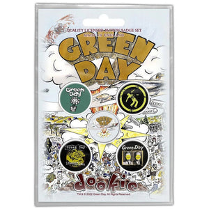 Green Day - Dookie rintanappisetti - Hoopee.fi