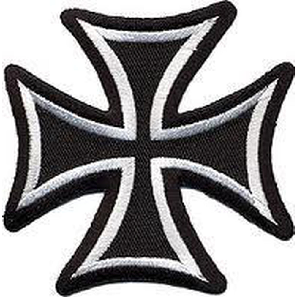 Iron Cross - Brodeerattu Hihamerkki / Patch 7,5 cm - Hoopee.fi