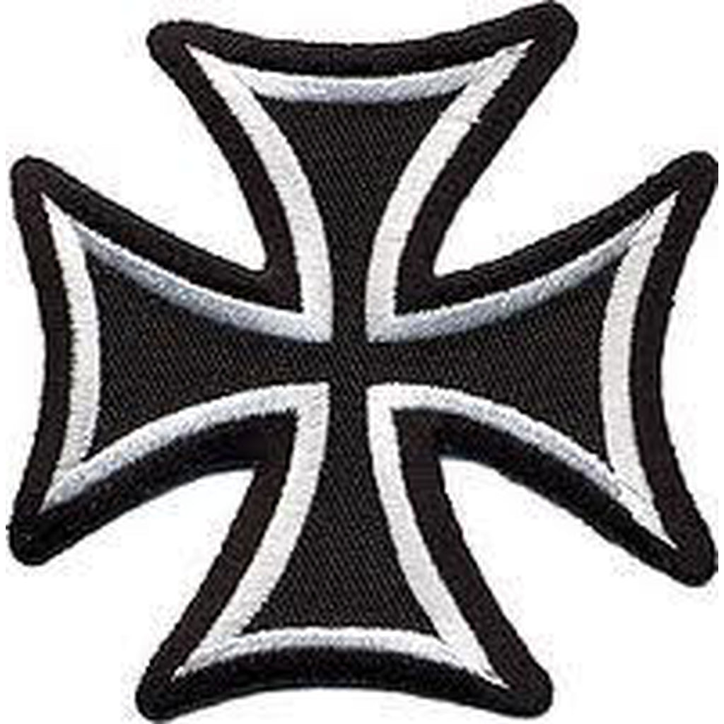 Iron Cross - Brodeerattu Hihamerkki / Patch 7,5 cm - Hoopee.fi