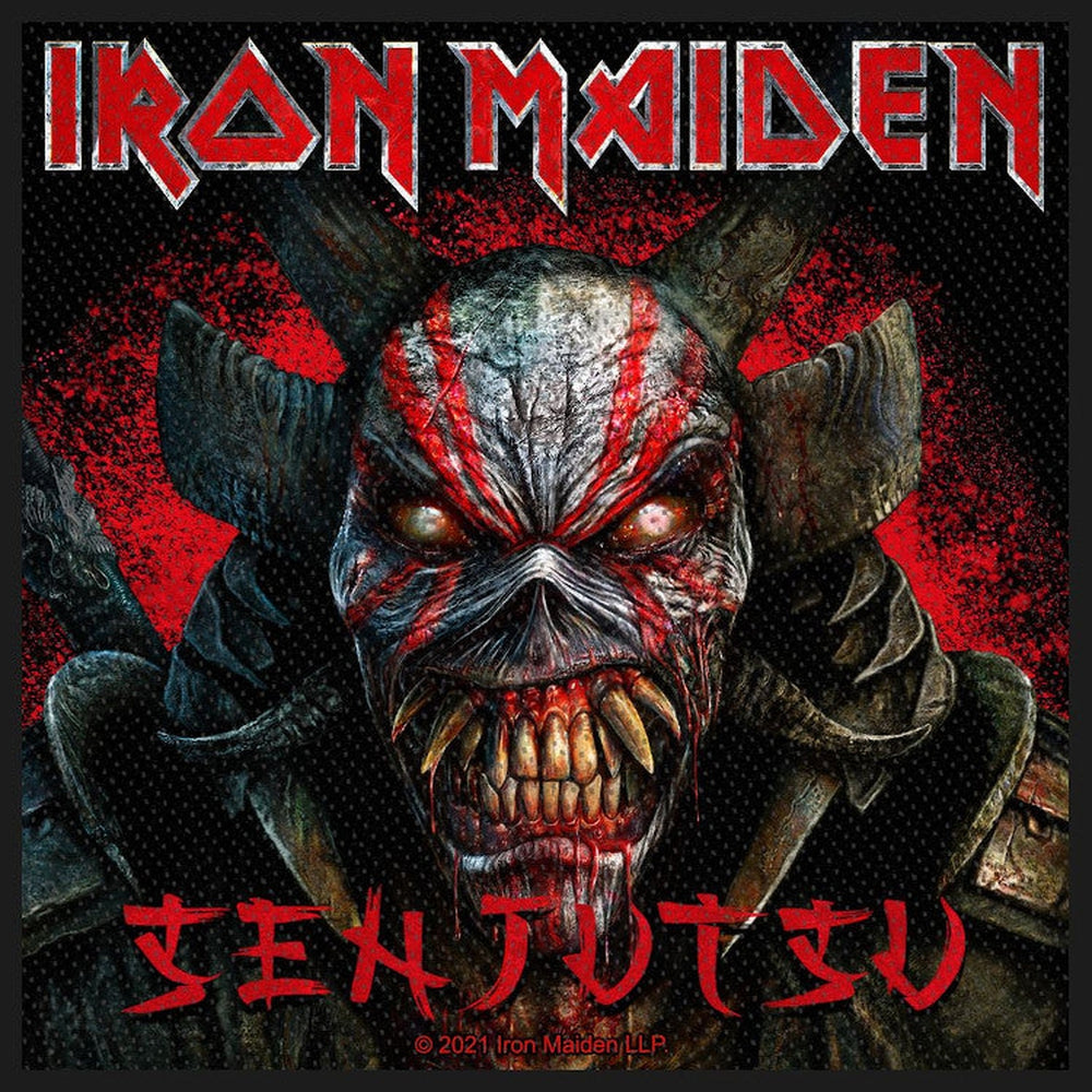 Iron Maiden - Senjutsu Back Cover hihamerkki - Hoopee.fi