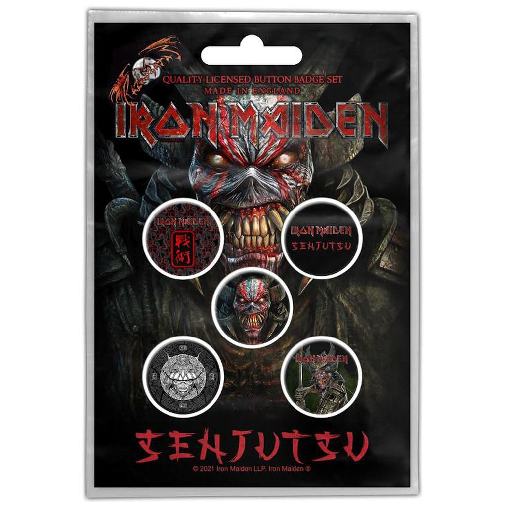 Iron Maiden - Senjutsu rintanappisetti - Hoopee.fi