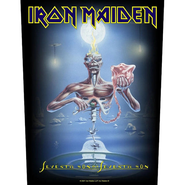 Iron Maiden - Seventh Son Selkämerkki / Back Patch 28×37 cm - Hoopee.fi