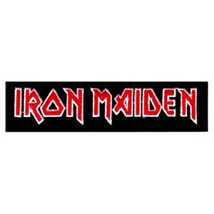 Iron Maiden hihamerkki – brodeerattu kangasmerkki 3,5 x 13 cm - Hoopee.fi