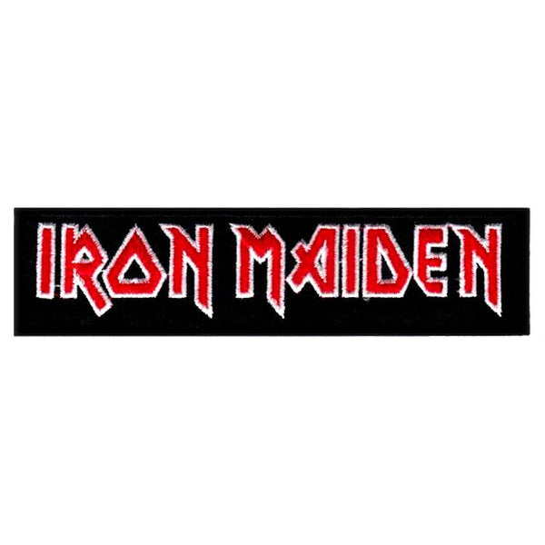 Iron Maiden hihamerkki – brodeerattu kangasmerkki 3,5 x 13 cm - Hoopee.fi