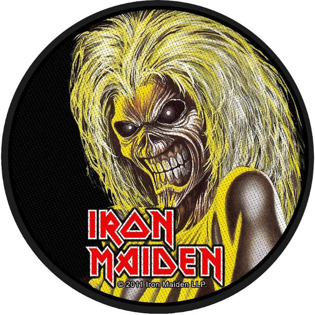 Iron Maiden - Eddie killer hihamerkki - Hoopee.fi