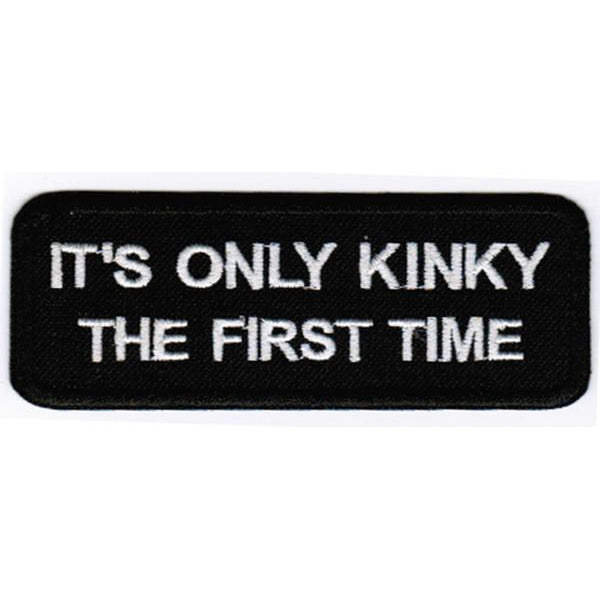 Its only kinky the first time hihamerkki - Hoopee.fi