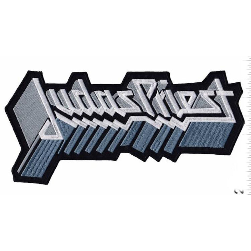 Judas Priest - White logo jumbomerkki - Hoopee.fi